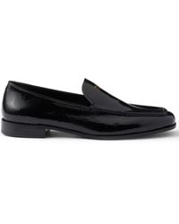 Prada - Loafer Aus Lackleder - Lyst