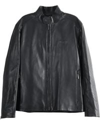 HUGO - X Porsche Leather Jacket - Lyst