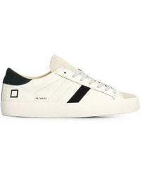 Date - Hill Low Leather Sneakers - Lyst