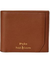 Polo Ralph Lauren - Medium Leather Bifold Wallet - Lyst