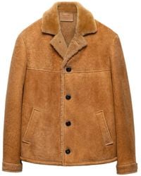 Prada - シープスキン ジャケット - Lyst