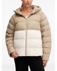 PUMA - Hooded Color-Block Jacket - Lyst