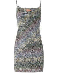 Missoni - Robe En Maille À Col Bénitier - Lyst