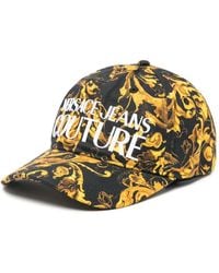 Versace Jeans Couture - Baroque-Print Cap - Lyst