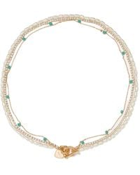 Bimba Y Lola - Gelaagde Halsketting Met Hart Logo - Lyst
