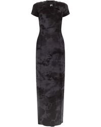 Palm Angels - Abito Lungo Con Ricamo - Lyst
