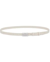 Ganni - Logo-Buckle Belt - Lyst