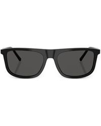 Dolce & Gabbana - Sonnenbrille Mit Eckigem Gestell - Lyst