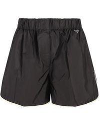 Prada - Shorts Met Logo - Lyst