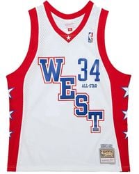 Mitchell & Ness - Shaquille O'Neal 2004 Nba All-Star Game Jersey - Lyst