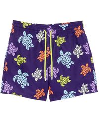 Vilebrequin - Mahina Turtle-Print Swim Shorts - Lyst