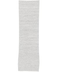 Iceberg - Gestrickter Schal Mit Logo-Patch - Lyst