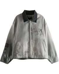 Enfants Riches Deprimes - Chapitre Xxi Moleskin Patchwork-print Jacket - Lyst