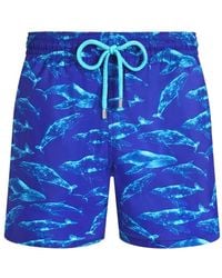 Vilebrequin - Short De Bain À Imprimé Baleine - Lyst