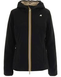 K-Way - Lily Hooded Puffer Jacket - Lyst