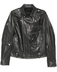 Rick Owens - Giacca Biker Jumbo Bauhaus Stooges - Lyst