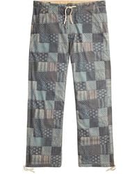 RRL - Patchwork Drawstring-Fastening Trousers - Lyst