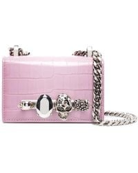 McQueen - Four-Ring Detail Crossbody Bag - Lyst