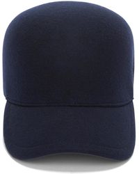 Jil Sander - Embroidered-logo Wool Felt Cap - Lyst