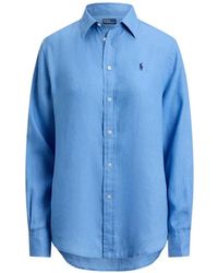 Polo Ralph Lauren - Long-Sleeve Linen Shirt - Lyst