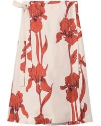 La DoubleJ - Wrap-Design Skirt - Lyst