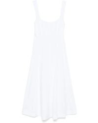 Patrizia Pepe - Poplin Midi Dress - Lyst