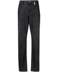 Moschino - Dark-Wash Slim-Fit Jeans - Lyst