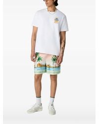 CASABLANCA - Egyptian L'Arche Graphic-Print T-Shirt - Lyst