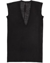 Rick Owens - Dylan V-Neck T-Shirt - Lyst