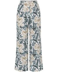 Ted Baker - Griesha Floral-Print Straight-Leg Trousers - Lyst