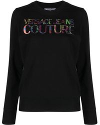 Versace - Sweatshirt mit Rundhalsausschnitt - Lyst