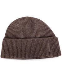 Giorgio Armani - Bonnet À Design Côtelé - Lyst