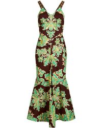 Etro - Paisley-print Sleeveless Midi Dress - Lyst