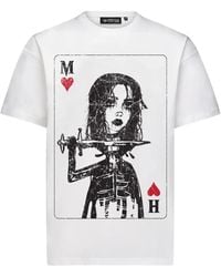 Mostly Heard Rarely Seen - Heart Playing Card T-Shirt - Lyst