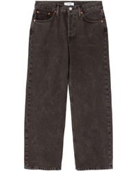 RE/DONE - Mid-rise Wide-leg Jeans - Lyst