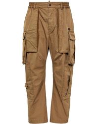 DSquared² - Multi-Pocket Panelled Cargo Trousers - Lyst