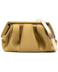 THEMOIRÈ - Gathered Detachable-Strap Clutch Bag - Lyst