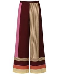 Baobab - Noa Striped Straight-Leg Trousers - Lyst