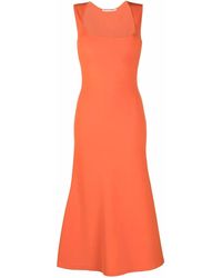 Stella McCartney - Robe Sans Manches À Encolure Carrée - Lyst