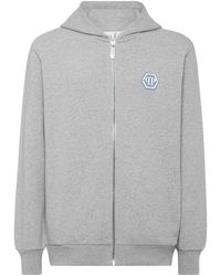 Philipp Plein - Zip-Up Hoodie - Lyst
