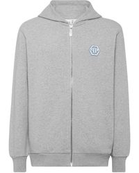 Philipp Plein - Sudadera con capucha y cremallera - Lyst