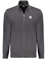 North Sails - Logo-Patch Zip-Up Sweatshirt - Lyst