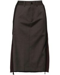 JNBY - Deconstructed Midi Skirt - Lyst