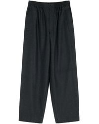 Lemaire - Pantaloni Con Vita Elasticizzata - Lyst