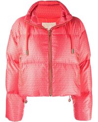 ciré nylon puffer jacket