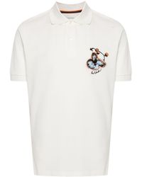 Paul Smith - Poloshirt mit Logo-Stickerei - Lyst