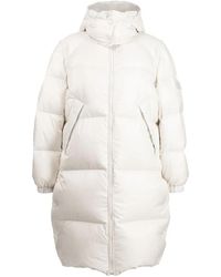 Yves Salomon - Padded-Design Zipped Coat - Lyst