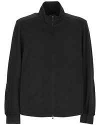 Sease - Explorer Zip-Up High-Neck Sweater - Lyst