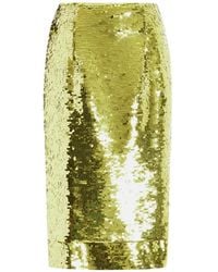16Arlington - Nyla Midi-Rok Met Pailletten - Lyst