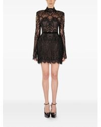 ARAFTU - Beaded Open-Back Mini Dress - Lyst